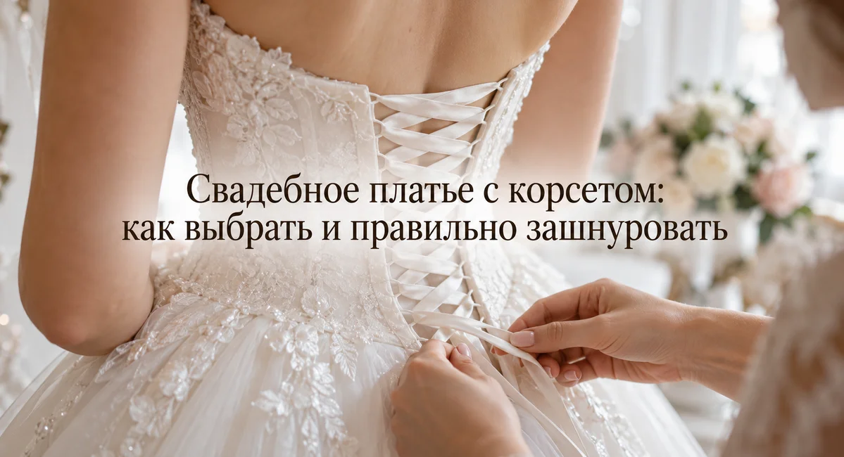 Свадебное платье с корсетом: как выбрать и правильно зашнуровать