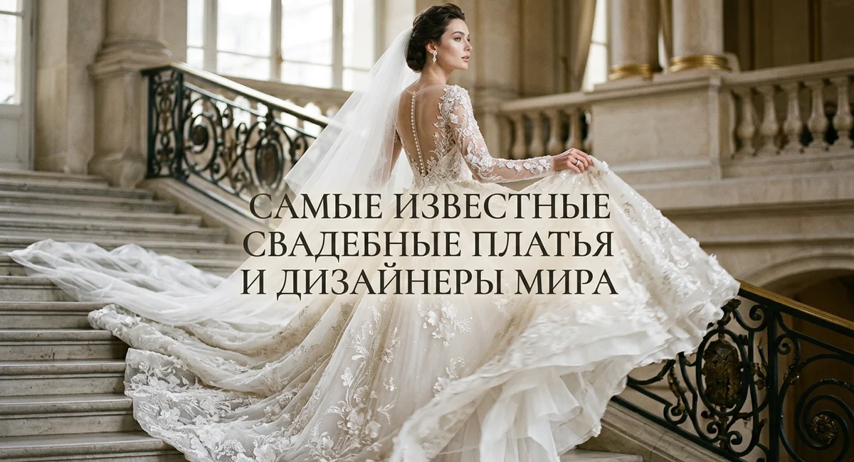 Самые известные свадебные платья и дизайнеры мира