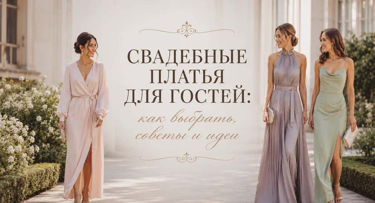 Свадебные платья для гостей: как выбрать, советы и идеи